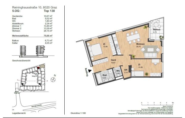 REININGHAUS AKTION = 1. MONAT MIETFREI !!! 3-ZIMMERWOHNUNG MIT TOPAUSSTATTUNG + BALKON - Foto 1