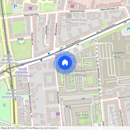 ul. Wojskowa, Grunwald, Grunwald, Poznań, wielkopolskie