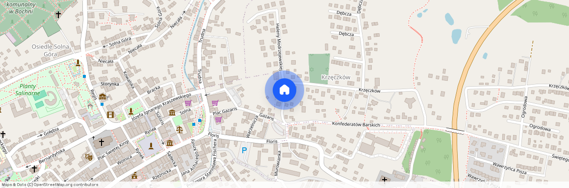 ul. Krzęczków, Bochnia, bocheński, małopolskie