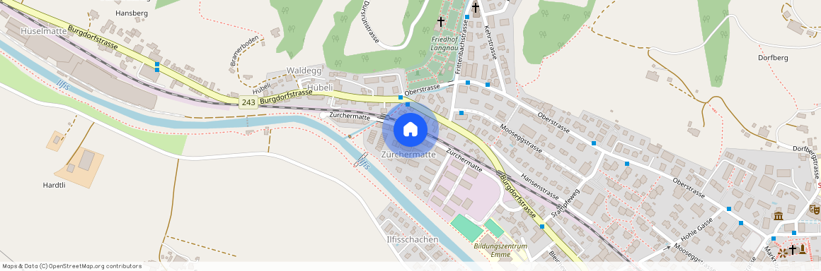 3550, Langnau im Emmental, Zürchermatte BE 159'238, 4