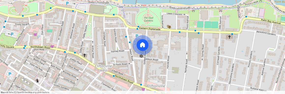 Basement Flat, 29 Godwin Road, Cliftonville, Margate, CT9 2HA, Kent