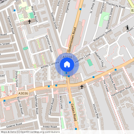 Queenstown Road, Battersea, SW8, London