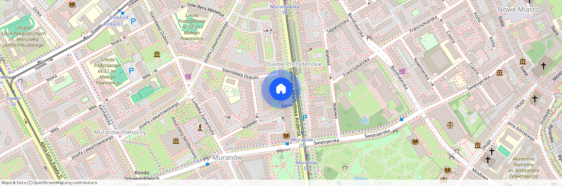 Warszawa, M., Warszawa, Śródmieście, gen., W., Andersa