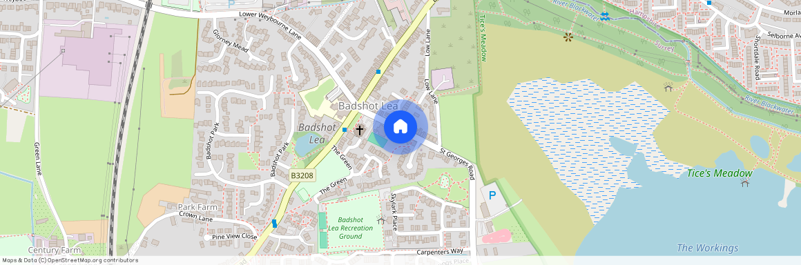 St. Georges Road, Badshot Lea, Farnham, Surrey GU9 9LX