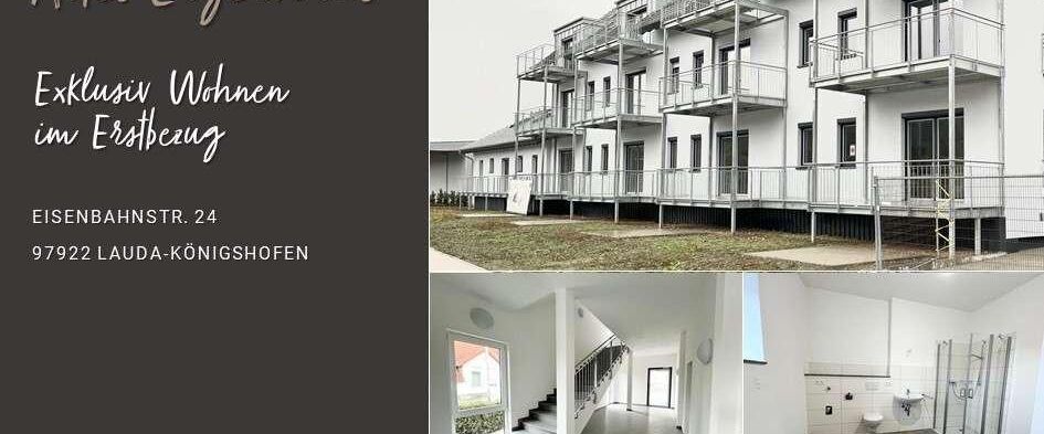 MIETE ERSTBEZUG - Exklusiv wohnen in Königshofen! 2-Zimmer-DG-Wohnung - Foto 1