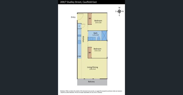 Contemporary 2-Bed Apartment Next to Monash U !!! - Photo 1