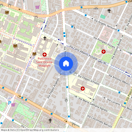 Via Pelagio Palagi, Bologna, Emilia-Romagna 40138