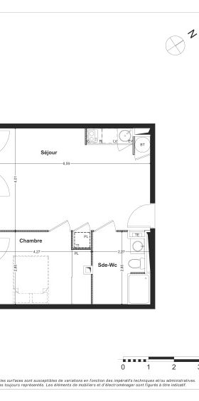 Location Appartement 2 pièces 45m² ST JORY 31790 - Photo 2