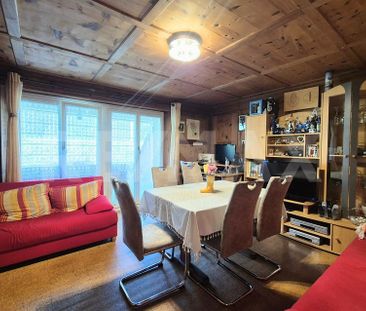 5-Zimmer-Wohnung mit zwei Terrassen in Serneus Erstwohnsitz - Photo 1