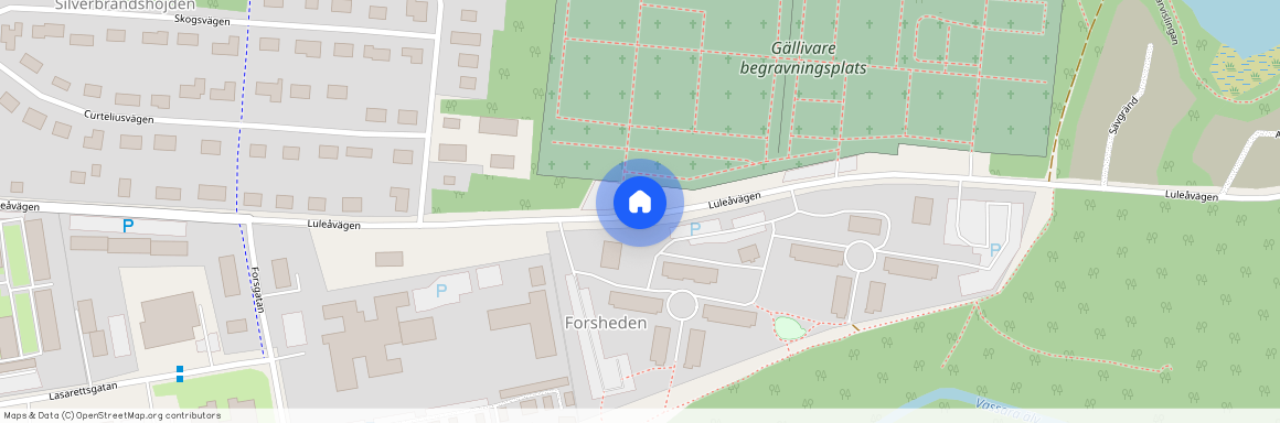 Luleåvägen, Gällivare