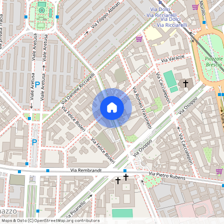 Via Saverio Altamura, Włochy, Milan