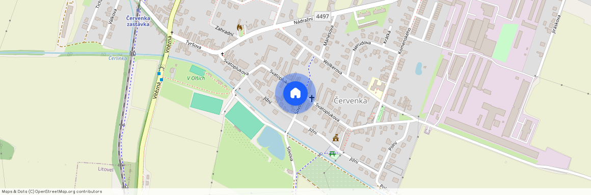 Svatoplukova, Červenka, okres Olomouc