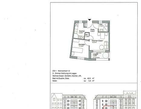 Neubau-Etagenwohnungen mit Fahrstuhl im Zentrum - Photo 1