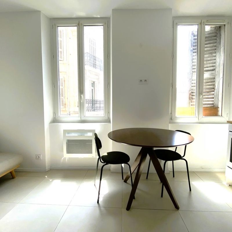 A Louer appartement Marseille 13006 ND du Mont / Cours julien Type 1 meublé 20m2 - Photo 1