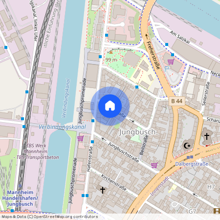 68159, Mannheim  Innenstadtjungbusch Jungbusch