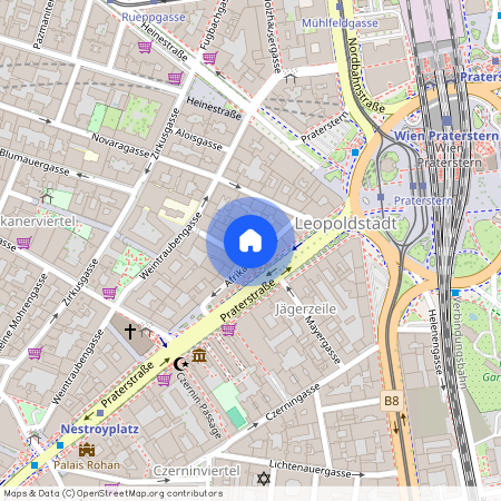 Afrikanergasse 7, 1020 Vienna, Austria