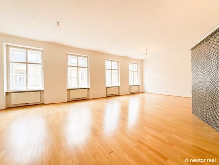 Exklusives Altbaujuwel Nähe Karlsplatz & Naschmarkt - Stilvolle 3-Zimmer-Wohnung mit Loftcharakter in Bestlage des 4. Bezirks - 4. Liftstock - Photo 3