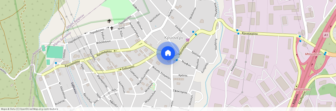 Λεωφόρος Κρυονερίου 78, 145 68 Κρυονέρι, Κέντρο (Κρυονέρι)