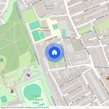 Duchess of Bedford House, Kensington, W8