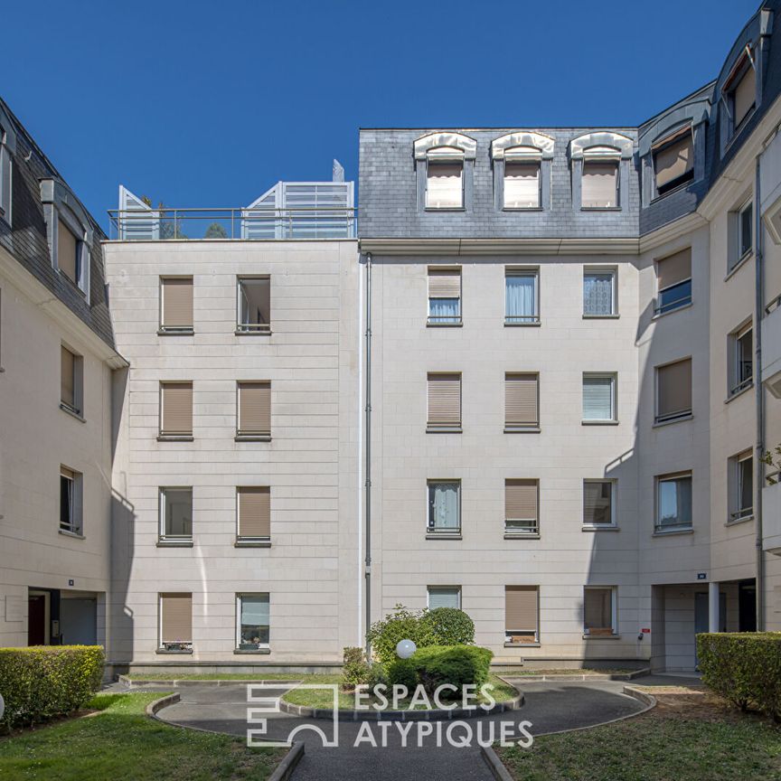 Appartement meublé proche gare avec balcon et parking - Photo 1