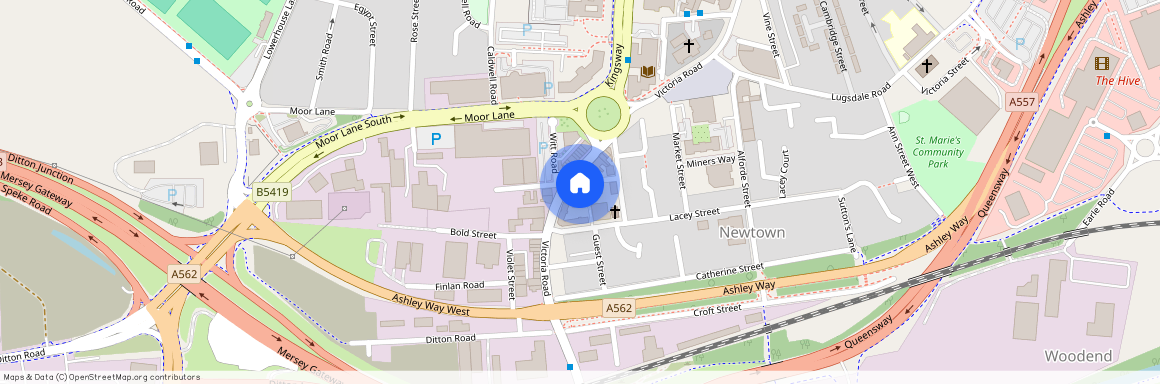 Studio, Victoria Road, Widnes