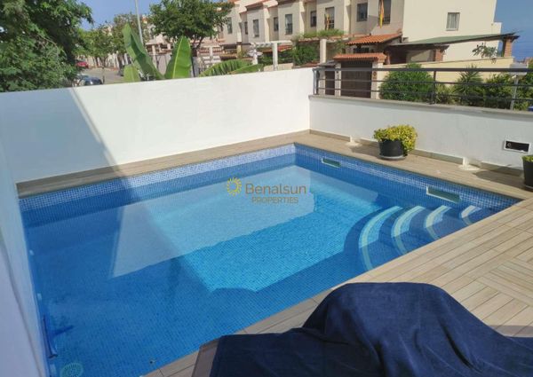 HALF SEASON. FOR RENT FROM 1.1.25-30.6.2025 APARTMENT WITH SEA VIEWS IN SANTANGELO (BENALMADENA)