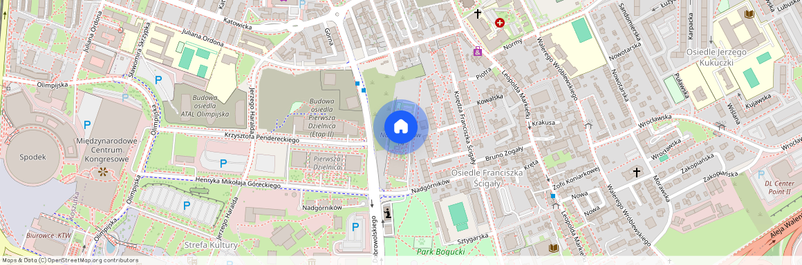ul. Nadgórników, Bogucice, Katowice, śląskie