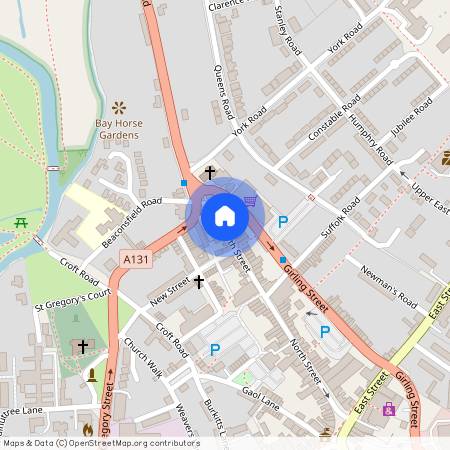 Flat 45, Cedar Apartments, North Street, CO10 1AQ, Sudbury