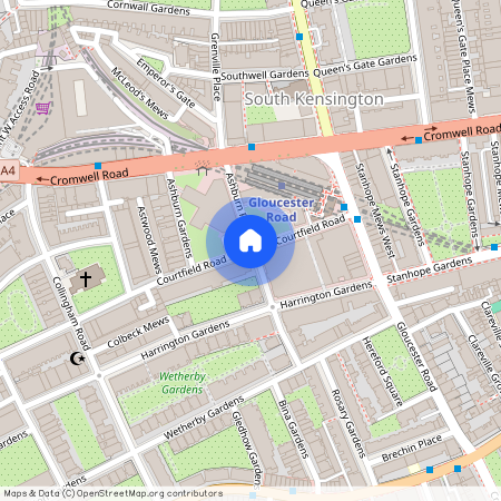 Courtfield Road South Kensington SW7, London, SW7