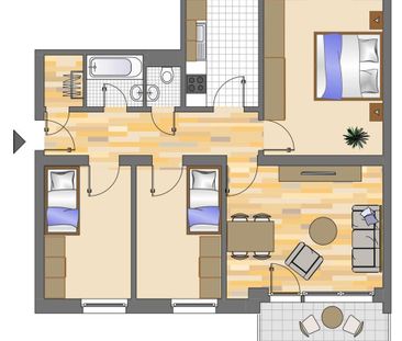 Gemütliche Etagenwohnung mit freundlicher Atmosphäre in Siegen - Foto 1