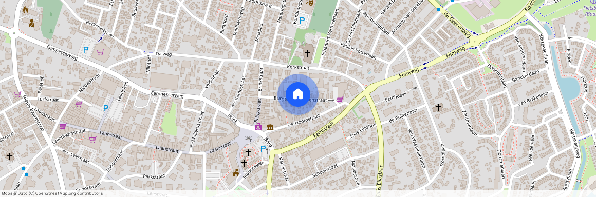 Centrum, 3741 AG, Burgemeester Penstraat, Baarn