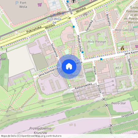 Jana Kazimierza 57A, Ulrychów, Wola, Warszawa, mazowieckie