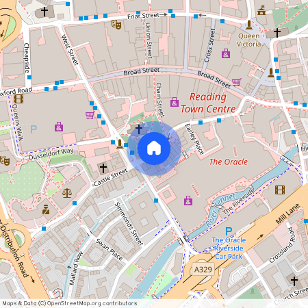 Gun Street, Reading, Berkshire, RG1