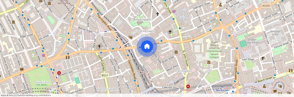 Dickens Court, 13-16 Britton Street, Clerkenwell, London