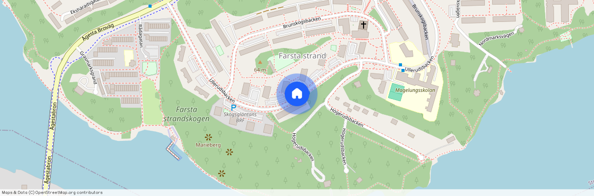 Farsta strand, Stockholm, Ullerudsbacken 70