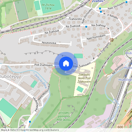 Pod Žvahovem, Praha 5 - Hlubočepy