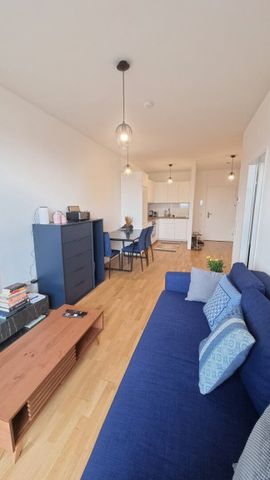 VOLL MÖBLIERT + INTERNET INKLUSIVE | 2-Zi Q Tower 9. OG, Süd-Balkon (1030) - Photo 3