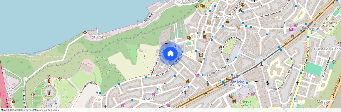 Rua Diogo Paiva Andrade, Almada, Setúbal Municipality 2800-061