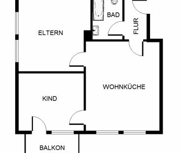 Demnächst frei! 2-Zimmer-Wohnung in Gelsenkirchen Hassel - Photo 3