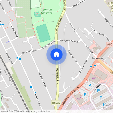 Mansfield Road, Mansfield Woodhouse