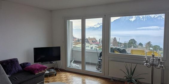 Bel appartement de 3 pièces au 2ème étage à Corseaux - Photo 3