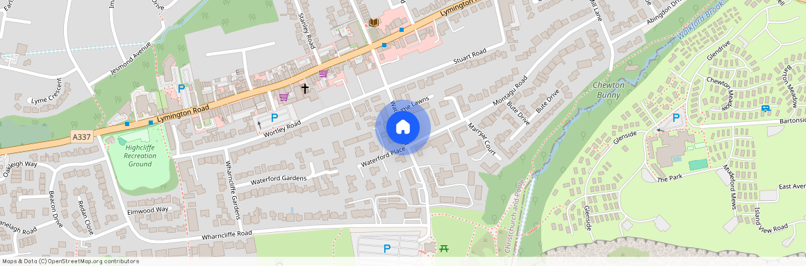 Waterford Road, Highcliffe, Christchurch, Dorset, BH23