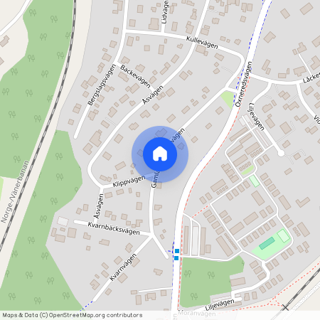 Gamla Öxneredsvägen, Vänersborg