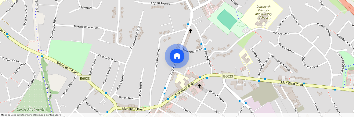 Dalestorth street, Sutton-In-Ashfield