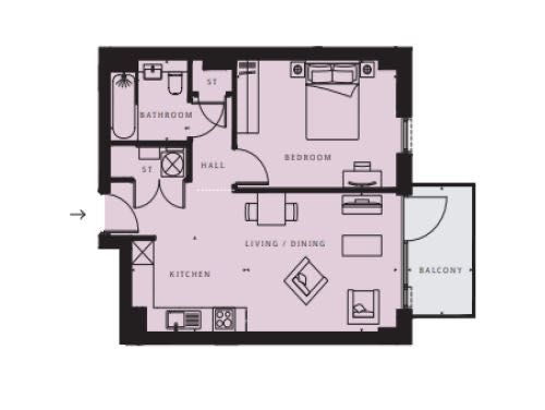 Tidey Apartments, East Acton Lane, London W3 - Photo 1