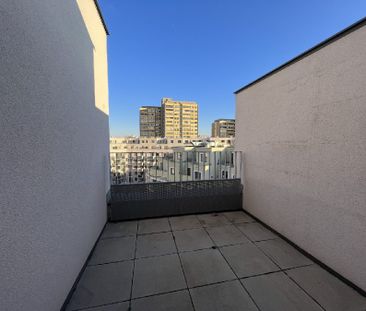 Moderne 1-Zimmer-Wohnung mit Dachterrasse - Foto 3