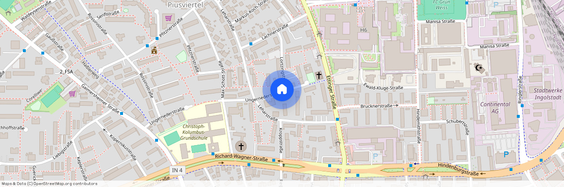 Ungernederstr. 5, 85057 Ingolstadt, Ingolstadt - Piusviertel