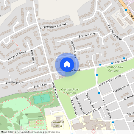 Mizzy Road, Rochdale, Greater Manchester, OL12