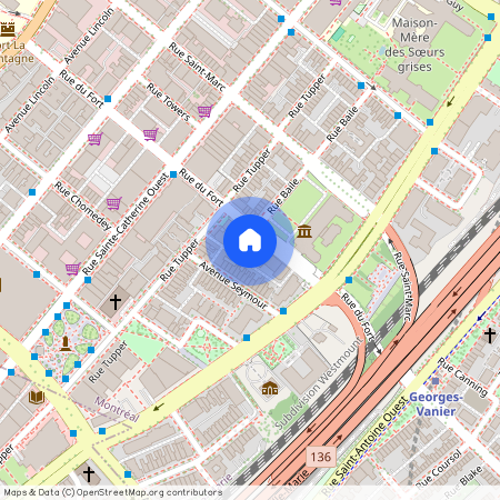 1212 Rue du Fort, app. 1, Montréal (Ville-Marie), H3H2B3