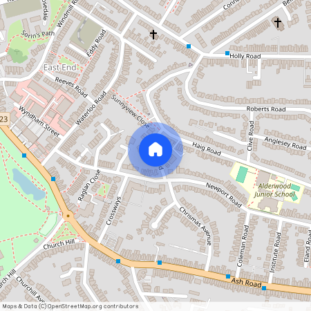 Wolfe Road, Aldershot, GU12